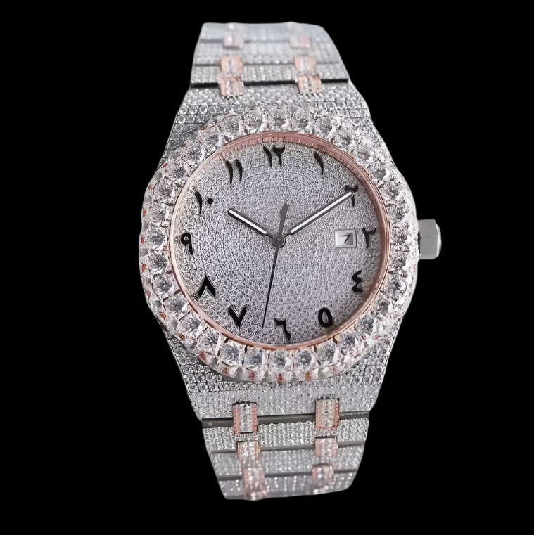 Moissanite Luxury Watch