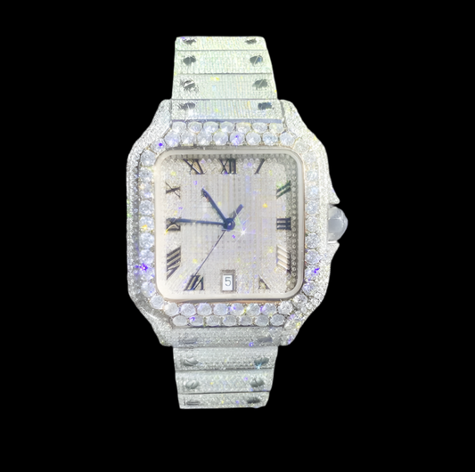 Moissanite Luxury Watch